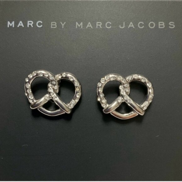 MARC BY MARC JACOBS - Pretzel Stud Earrings - Picture 2 of 2